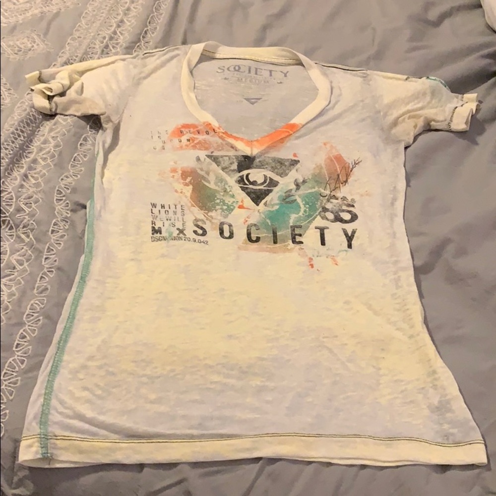 Society v neck